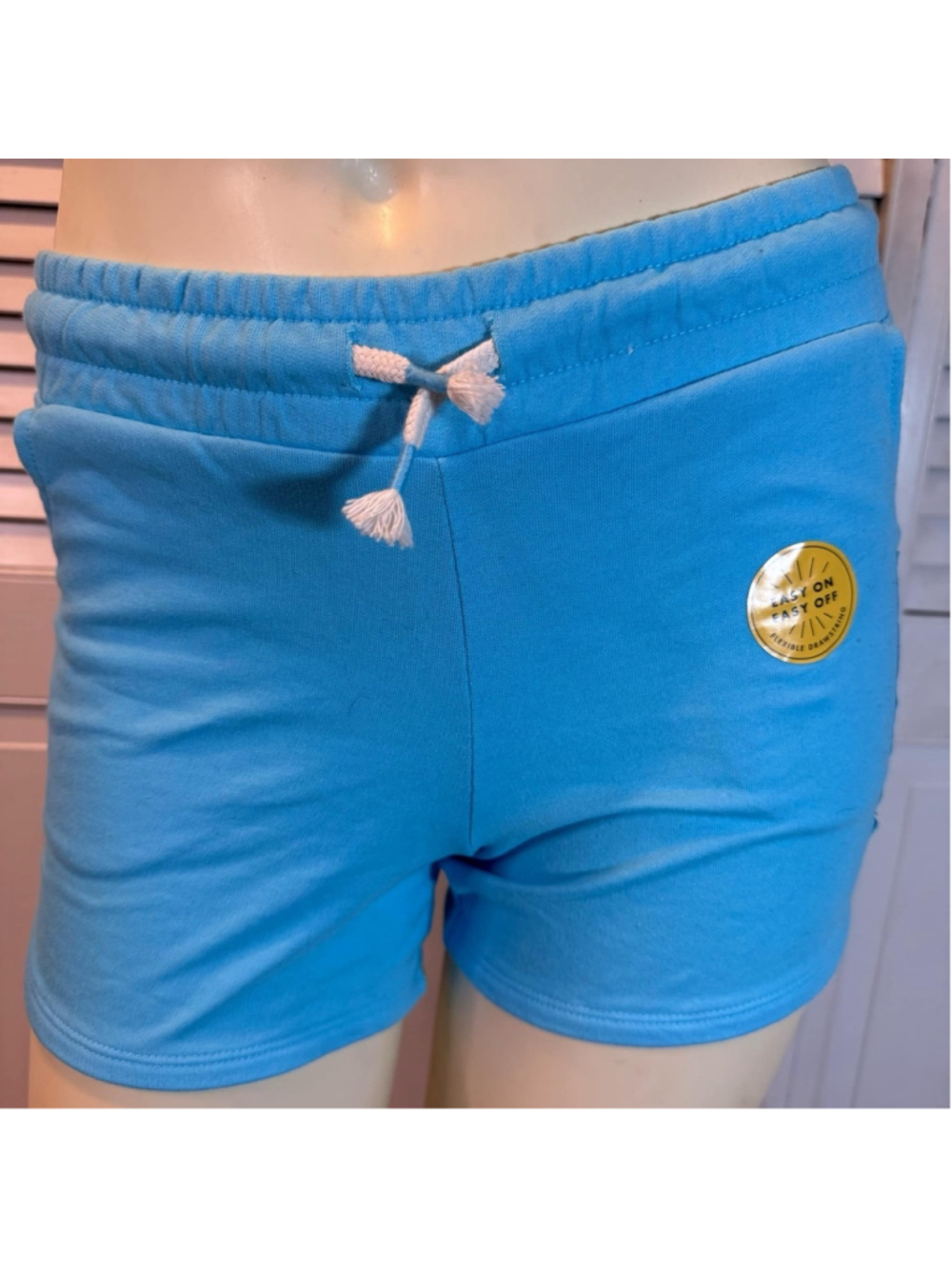 Girls Cat & Jack Shorts, Size L (10/12), Light Blue